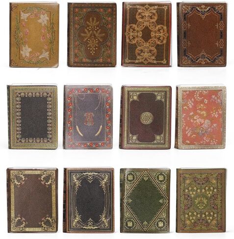 Odoria 1/12 Miniature Classic Books 12Pcs Mini Book Miniatures Dollhouse Decoration Accessories Doll House Accessory in Saudi Arabia