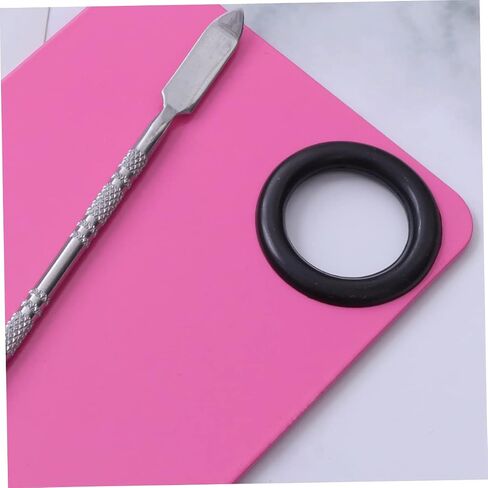 Stainless Steel Makeup Mixing Trays Nail Art Palette for Nail Art Polish Decor in Saudi Arabia