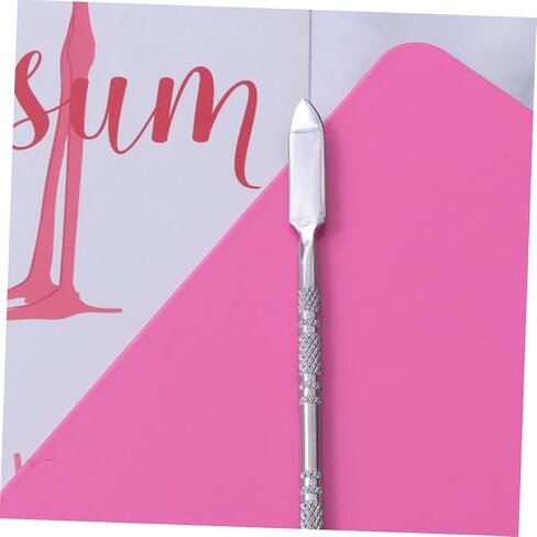 Stainless Steel Makeup Mixing Trays Nail Art Palette for Nail Art Polish Decor in Saudi Arabia