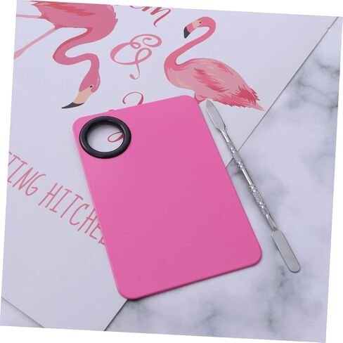 Stainless Steel Makeup Mixing Trays Nail Art Palette for Nail Art Polish Decor in Saudi Arabia