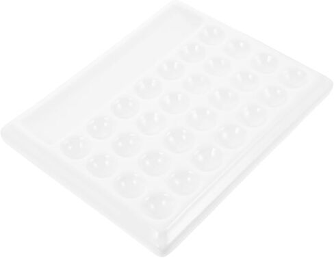 Ceramic Watercolor Mixing Tray Porcelain Pigment Palette for Artists Lid for Painting and Art Supplies in Saudi Arabia