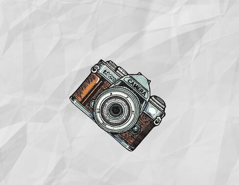 3.5" Embroidered Vintage Retro Camera Iron On Patch | Decorative Vintage Retro Camera Applique Iron On/Sew On Patches for Clothing, Hats, Backpacks, Clothes, Jackets in Saudi Arabia