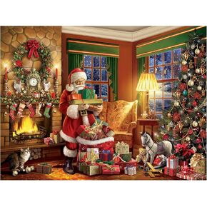 White Mountain Puzzles Delivering Gifts - 500 Piece Jigsaw Puzzle in Saudi Arabia