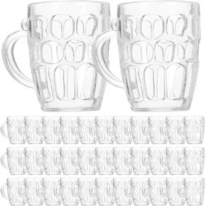 IMIKEYA Dollhouse Beer Cup Model Decorations 50pcs Mini Plastic Beer Mugs for Mini Landscape House Decorations in Kuwait