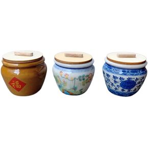 1Pc Random Dollhouse Mini Ceramic Water Tank, Rice Tank Model for Doll House Kitchen Furniture Toy Decoration Accessories Fashion in Saudi Arabia