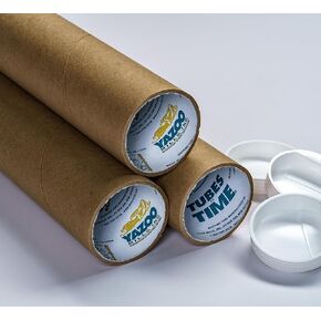 2 "x .080 × 30 أنابيب بريد Kraft مع المقابس (حزمة 48) in Kuwait