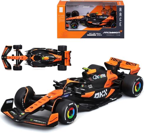 2024 جديد 1/43 F1 MCL38#4 Miami GP Lando Alloy Racing Car Diecast Champion Carmed Carm (Hardcover) in Kuwait
