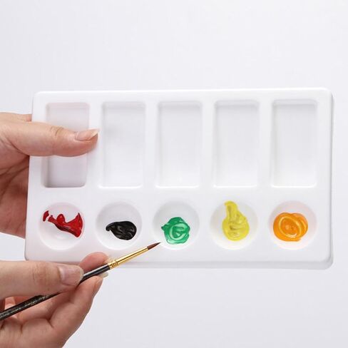 DOITOOL 3pcs Mixing Pallets for Artists Watercolor Palette Trays Paint Mixing Trays in Saudi Arabia