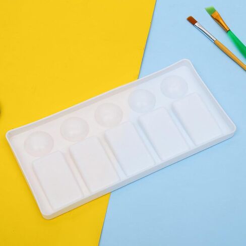 DOITOOL 3pcs Mixing Pallets for Artists Watercolor Palette Trays Paint Mixing Trays in Saudi Arabia