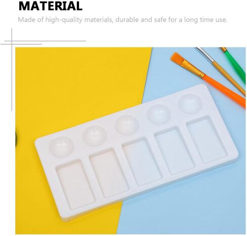 DOITOOL 3pcs Mixing Pallets for Artists Watercolor Palette Trays Paint Mixing Trays in Saudi Arabia