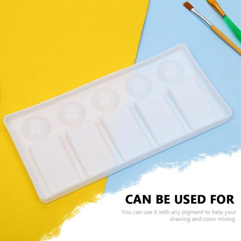 DOITOOL 3pcs Mixing Pallets for Artists Watercolor Palette Trays Paint Mixing Trays in Saudi Arabia