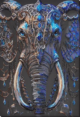 Abris Art Bead Embroidery Kit - When Winter Blows Cold in Saudi Arabia