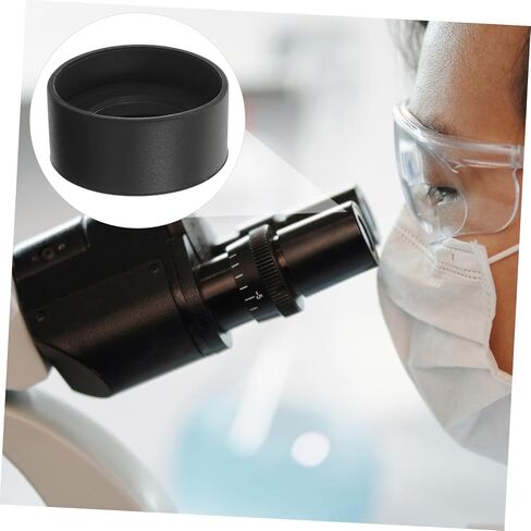 2pcs حراس العدسة المجهر المطاطي دروع العين المتوافقة لعرض محسّن للمشاهدة الخفيفة الوزن والمجهر المتينة تحمي العدسة من التصادمات in Kuwait
