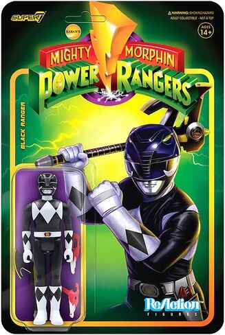Super7 Mighty Morphin Power Rangers Megazord (Lightning Glow) رقم رد فعل - 5.75 " in Saudi Arabia