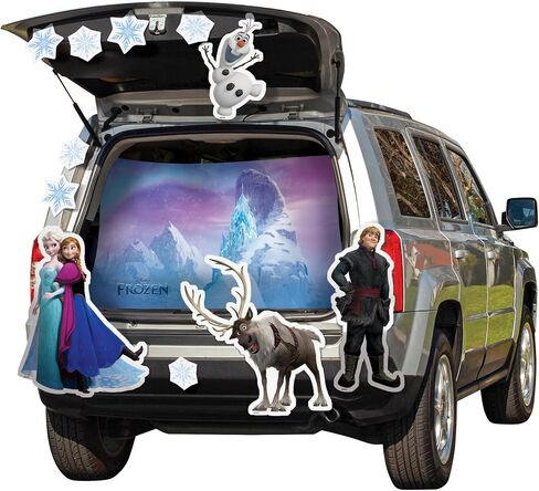 Disney Frozen Treat Your Trunk Kit, Official Disney Trunk or Treat Car Decoration Set in Saudi Arabia