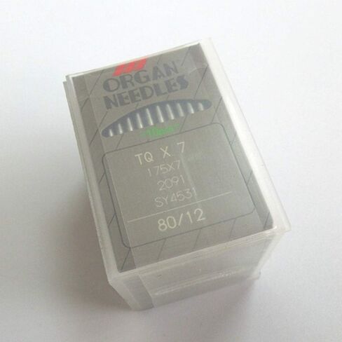 100 Pcs Organ Tqx7 2091 175X7 Button Sewer Needles for Brother-917 Juki-372 + (18/110) in Saudi Arabia