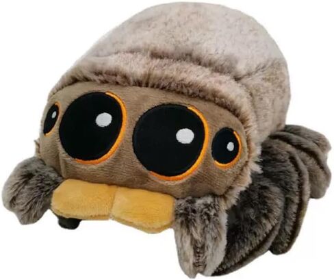 جديد 2025 جديد قفز العنكبوت أفخم 6.9 بوصة عنكبوت لطيف محشو الحيوانات الناعمة أفخم للبنين والبنات ، الديكور الغرفة in Kuwait