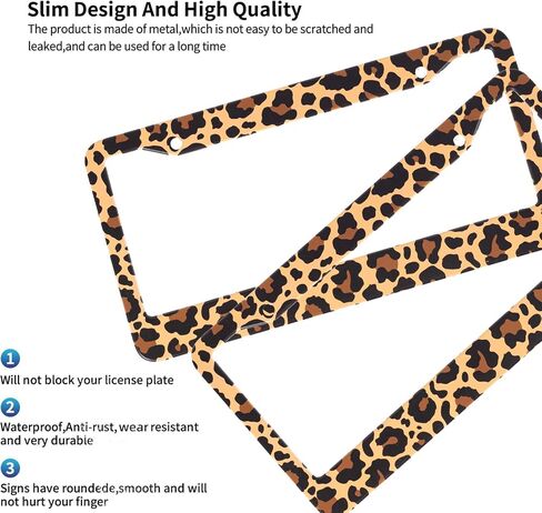 Butterfly License Plate Frame,Cute License Plate Frame for Women, Car Tags Frame Holder Cover Car Accessories 2 Pack 2 Hole Stainless Aluminum Decorative 2 Pcs Set Cover para placa for Girl Women in Saudi Arabia