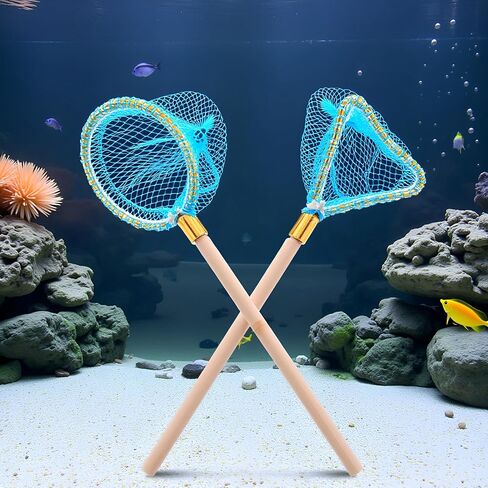 2Pcs 1/12 Miniature Fishing Nets Dollhouse Decoration Accessories, DIY Doll House Kit in Saudi Arabia