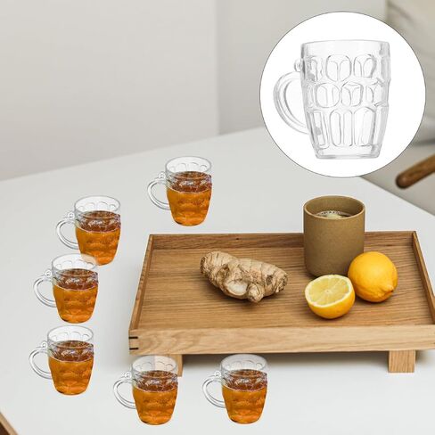 IMIKEYA Dollhouse Beer Cup Model Decorations 50pcs Mini Plastic Beer Mugs for Mini Landscape House Decorations in Saudi Arabia