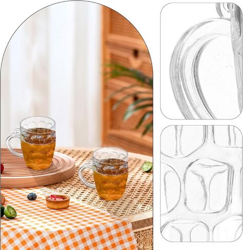 IMIKEYA Dollhouse Beer Cup Model Decorations 50pcs Mini Plastic Beer Mugs for Mini Landscape House Decorations in Saudi Arabia
