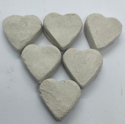 White Slate Clay Shapes 200 Grams in Saudi Arabia