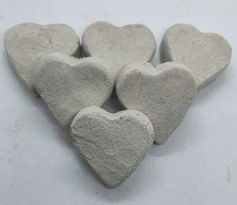 White Slate Clay Shapes 200 Grams in Saudi Arabia