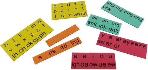 Magnetic Foam Reading Tiles with Folding Magnetic Board –Homeschool and Classroom Portable Magnetic Manipulative Set (Second Grade) in Saudi Arabia