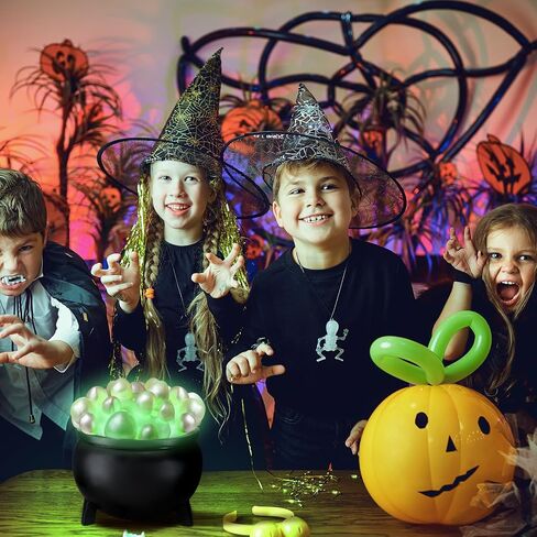 Halloween Witches Cauldron Pen حامل توهج في الساحرة المظلمة Cauldron Pot Makeup Pency حامل قلم رصاص للمكتب القوطي ديكور Halloween Desk Organizer للهدايا العصبية in Saudi Arabia