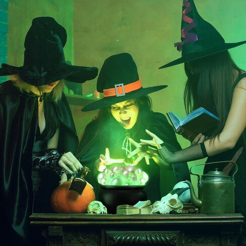 Halloween Witches Cauldron Pen حامل توهج في الساحرة المظلمة Cauldron Pot Makeup Pency حامل قلم رصاص للمكتب القوطي ديكور Halloween Desk Organizer للهدايا العصبية in Saudi Arabia
