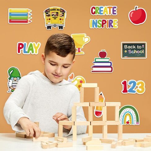 Hying 56PCS Back to School Cutouts for School Classroom Decoration, First Day of School Owl Cut-Outs for Bulletin Board Decorations Back to School Kindergarten Party Supplies Decoration Accessories in Saudi Arabia