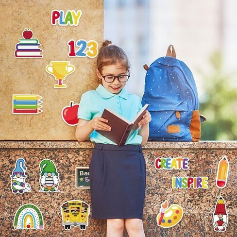 Hying 56PCS Back to School Cutouts for School Classroom Decoration, First Day of School Owl Cut-Outs for Bulletin Board Decorations Back to School Kindergarten Party Supplies Decoration Accessories in Saudi Arabia