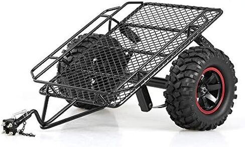 Huiop Trailer Car ، Trailer Car Hopper Trail لـ 1/10 HSP Redcat Axial SCX10 D90 HPI RC Crawler Car DIY in Saudi Arabia