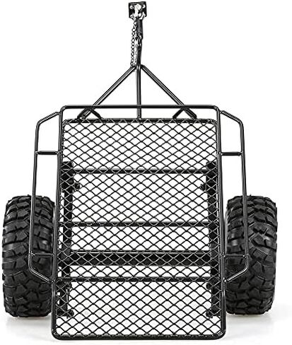 Huiop Trailer Car ، Trailer Car Hopper Trail لـ 1/10 HSP Redcat Axial SCX10 D90 HPI RC Crawler Car DIY in Saudi Arabia
