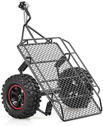 Huiop Trailer Car ، Trailer Car Hopper Trail لـ 1/10 HSP Redcat Axial SCX10 D90 HPI RC Crawler Car DIY in Saudi Arabia