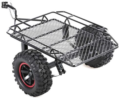 Huiop Trailer Car ، Trailer Car Hopper Trail لـ 1/10 HSP Redcat Axial SCX10 D90 HPI RC Crawler Car DIY in Saudi Arabia
