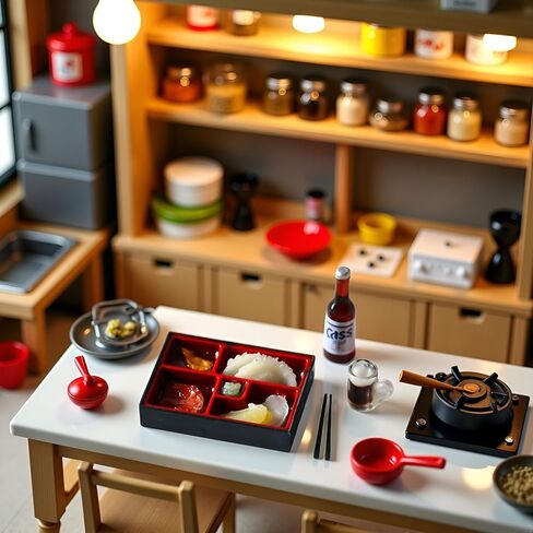1 Set Dollhouse Fast Food Delicate DIY Tiny 1:12 Dollhouse Miniature Food Set Dollhouse Accessories in Saudi Arabia
