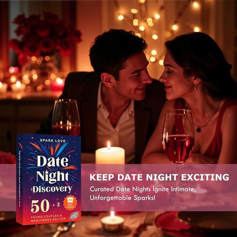 50 Fun & Adventurous Date Ideas Scratch Off Cards -Perfect Couple Gifts for Anniversary, Valentines Day, Wedding- Young Couples & Newlyweds Edition for Her, Him, Girlfriend, Boyfriend. in Kuwait