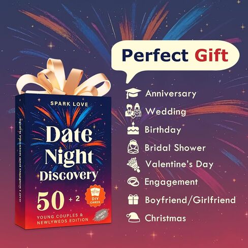 50 Fun & Adventurous Date Ideas Scratch Off Cards -Perfect Couple Gifts for Anniversary, Valentines Day, Wedding- Young Couples & Newlyweds Edition for Her, Him, Girlfriend, Boyfriend. in Kuwait