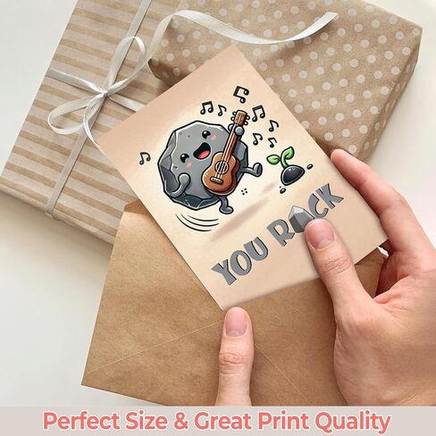 Thank You Cards - بطاقات تقدير ملهمة مع الأظرف والملصقات - بطاقات المعايدة التحفيزية للنساء والمعلمين وزملاء العمل والأصدقاء - فارغة داخل 12 حزمة (Thank You Cards) in Kuwait