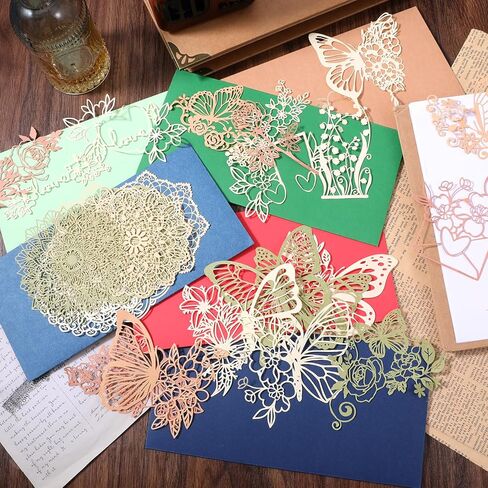 30 PCS Scrapbooking Paper Paper Paper Vintage Cutout Lace Paper Butterfly Floral Round Cutout Decoupage Decoupage Securder Scupors for DIY Crafts Wedding Decoration Mound in Saudi Arabia