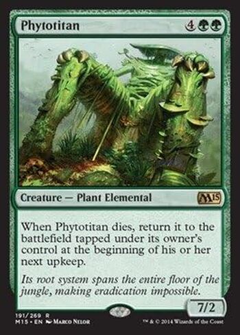 Magic The Gathering - Phytotitan (191/269) - Magic 2015 in Saudi Arabia