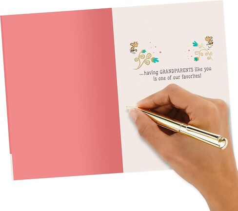 Hallmark Peanuts Card for Grandparents (Snoopy and Woodstock) for Grandparent's Day, Anniversary, Just Because and More in Saudi Arabia