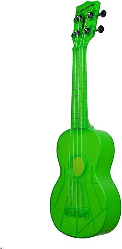 Kala Brand Music Co., 4-String Ukulele, Fluorescent Green, Soprano (KA-SWF-GN) in Saudi Arabia