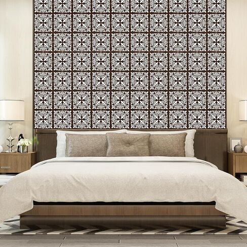 16 Pcs Reusable Mandala Stencils Mandala Painting Craft Stencils Tile Pattern Stencil Drawing Templates for Wood and Canvas DIY Painting Art Scrapbook in Saudi Arabia