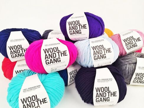 Wool & the Gang ، Crazy Sexy Wool ، Forest Green (037) ، 100g in Saudi Arabia
