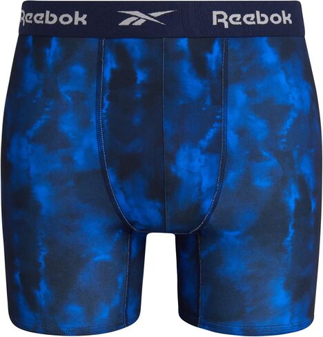 Reebok Men''s Underwear - Performance Boxer Briefs (4 Pack) (BlackBlackBlackBlack, Medium)'' in Saudi Arabia