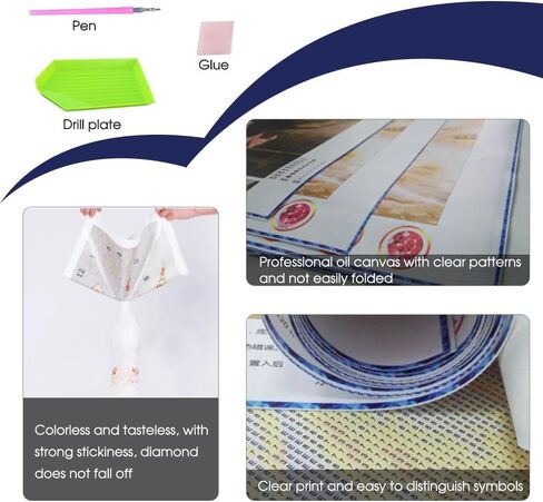 THABATAD Diamond Painting Kits for Adults 12 * 16 Inch 5D Pink Beach Diamond Art Kits for Beginners, DIY Full Diamond Painting Crafts for Home Wall Decor Gifts in Saudi Arabia