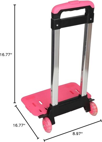 حقيبة الظهر العامة شاحنة يدوية محمولة عربة ظهر قابلة للطي قابلة للطي للأطفال ، 28cmx23cmx43cm in Kuwait