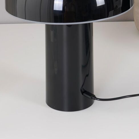 Brightech Celia Table Lamp – 10" Touch-Controlled Mushroom Desk Lamp, Cordless & Dimmable LED, Portable Bedside Night Light, Sustainable Mood Light, Recycled Modern Patio Lamp for Home Décor – Green in Saudi Arabia
